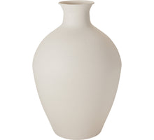 VAAS ''CROCK'' METAAL OFF WHITE D31,5 H46CM