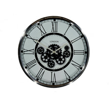 Clock Gear Ø54,5cm Shiny Silver