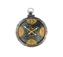 Clock Mtl Ø56cm Grey
