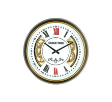 Clock Mtl Ø50cm Black