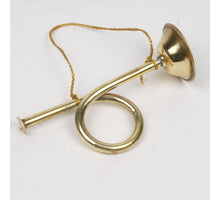 Hanging Brass Trumpet 14cm