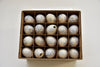 Box of 60 white quail eggs