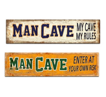 Wall Hanger Metal Mancave Mix/2  80x20cm