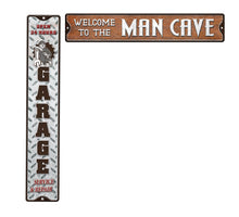 Wall Hanger Metal Garage/Mancave Mix/2  80x14,5cm