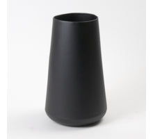 Vase Metal Black Texture Ø40x85cm