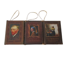 Books Hanging 9,5x7cm Painting Mix