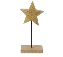 Star Mangowood on Stand H25cm
