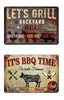 Wall Hanger Tin 30x40cm BBQ Mix/2 55841