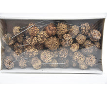 Spidergum vrucht op steker 10cm naturel 55st