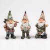 GNOME 3 ASSORTED POLYESTER 4.5X4X10 CM