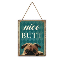 Wall Hanger Metal Nice Butt 30x40cm