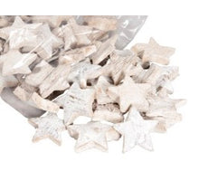 Coco star 5cm frosted white 50pcs