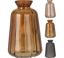 VAASJE ''LINES'' TAPS D7 H11CM 3 ASSORTIE KLEUR