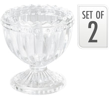 EIERDOP GLAS SET VAN 2 STUKS D5,5 H5,5CM