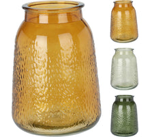 VAAS GLAS WOODLAND D12 H18CM 3 ASSORTIE KLEUREN