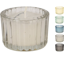 GEURKAARS IN GLAS RIBBEL D5,5 H4CM 5 ASSORTIE KLEUR