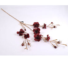 Magnolia spray red 99cm