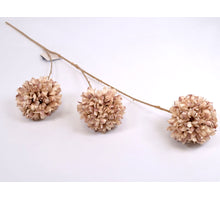 Bolchrysant spray beige 86cm