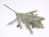Pine spray green iced with cones 42cm