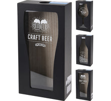 KURKHOUDER MDF ZWART 13X6X24CM 3 ASSORTIE PRINTS
