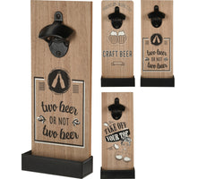 FLESSENOPENER 12X30CM 3 ASSORTIE TEKSTEN