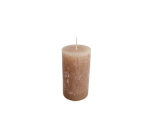Rustic candle 110/60mm Sahara
