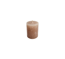 Rustic candle 80/60mm Sahara