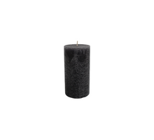 Rustic candle 140/70mm anthracite