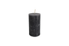Rustic candle 110/60mm anthracite