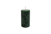 Candle rustic 110/60mm jägergrün