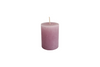 Candle rustic 80/60mm veilchen
