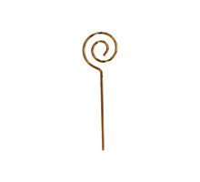 Staf metaal goud 8 cm doos 100 stuks