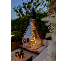 SOLAR LED RETRO LAMP Ø13X20CM / INCL. FITTING/3M AANLOOPSNOE