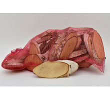 Birch disc medium oval 15-18 cm / 2 cm, 50 pieces in net