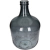 Vase Recycled Glass Grey 27x27x42cm