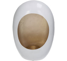 Candle Holder Iron White 22x10x30cm