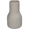Vase Porcelain White 10.2x10.2x17.8cm