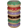 Vase Donut Fine Earthenware Multi 9x9x18cm