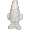 Vase Gnome ceramic White 11x8x18cm