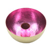 Candlestick Metal Pink 10x10x5cm