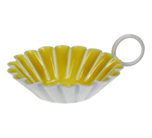 Bowl Metal Yellow 12x10x4cm