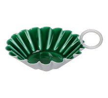 Bowl Metal Green 12x10x4cm