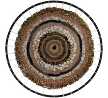 Wall Plaque Fabric Multi 78x2x78cm