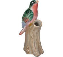 Vase Bird Dolomite Multi 9x6.7x20cm