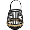Lantern Black 30x30x32cm