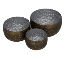 Candle Holder Iron Silver 12x12x7cmS/3