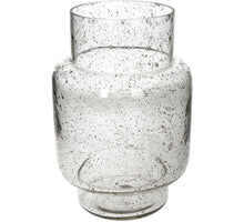 Vase Glass Clear 20x20x30cm