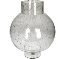 Vase Glass Clear 31x31x38cm