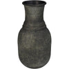 Vase Iron Grey 9x9x18cm