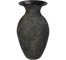 Vase Iron Grey 10x10x20cm